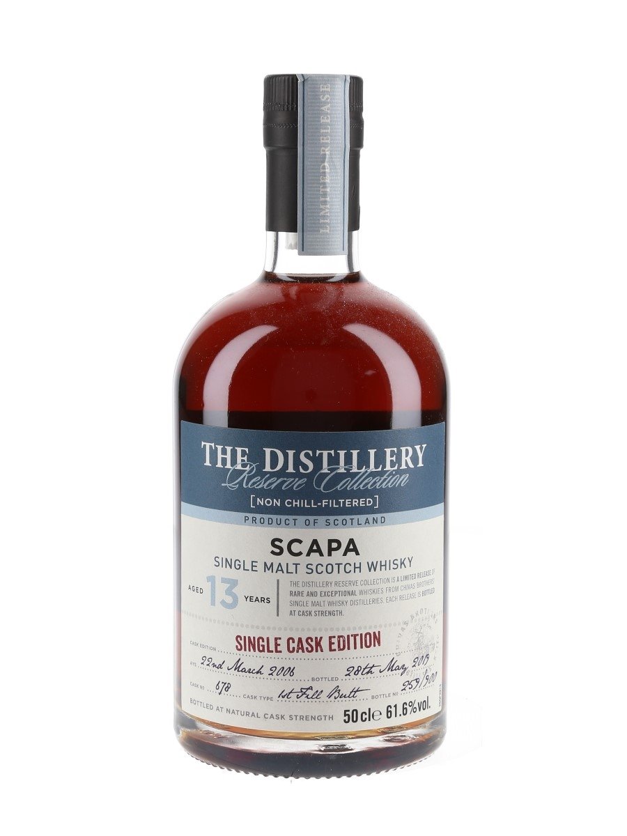 Scapa 2006 13 Year Old The Distillery Reserve Collection Bottled 2019 - Chivas Brothers 50cl / 61.6%