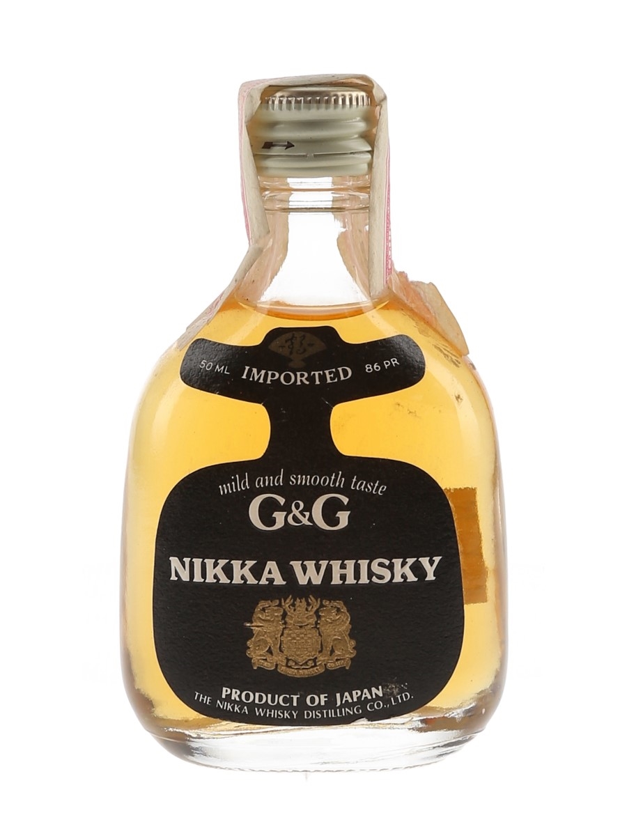 Nikka G&G Whisky Bottled 1970s-1980s 5cl / 43%