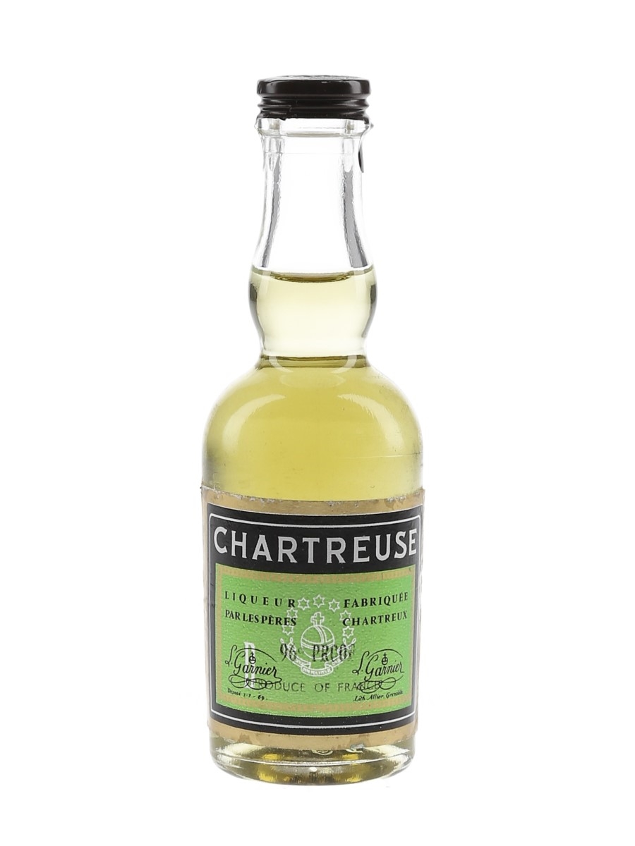 Charteuse Green Bottled 1960s-1970s 3cl / 55%
