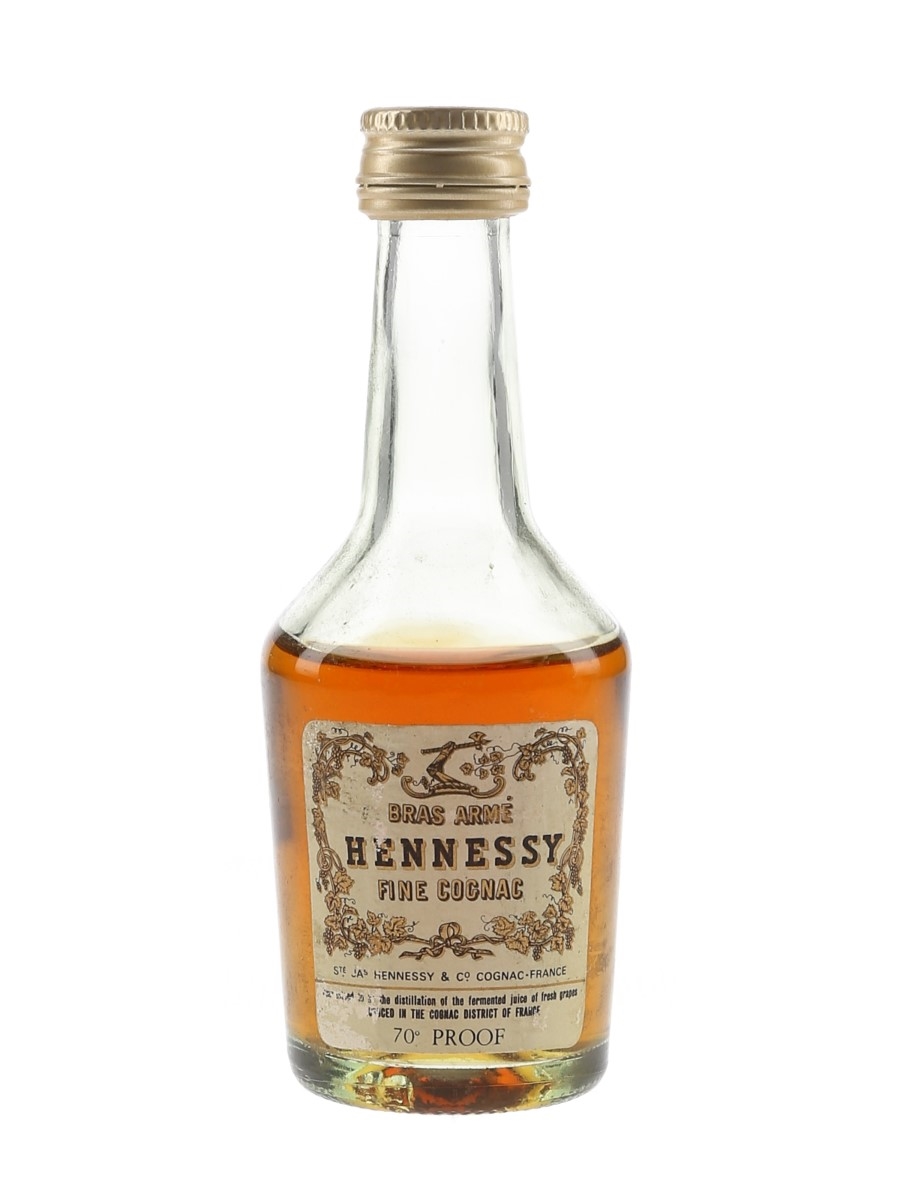 Hennessy Bras Arme Bottled 1970s 5cl / 40%