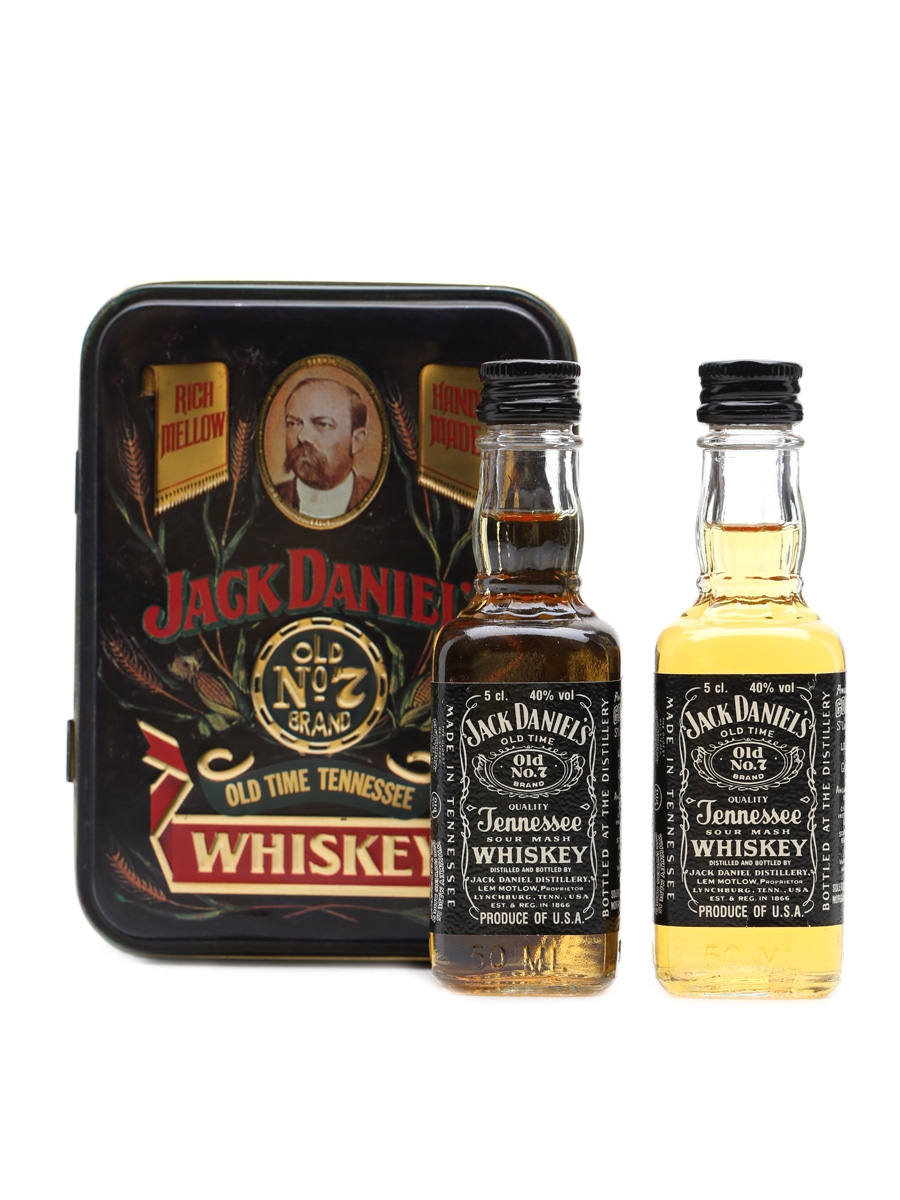 Jack Daniel's Old No.7 Gift Box 2-Pack Miniatures