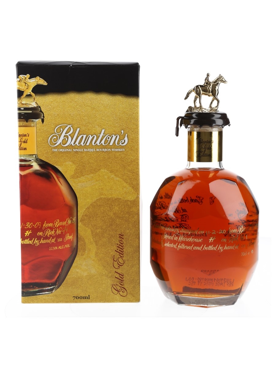 Blanton's Gold Edition Barrel No. 158 Bottled 2020 70cl / 51.5%