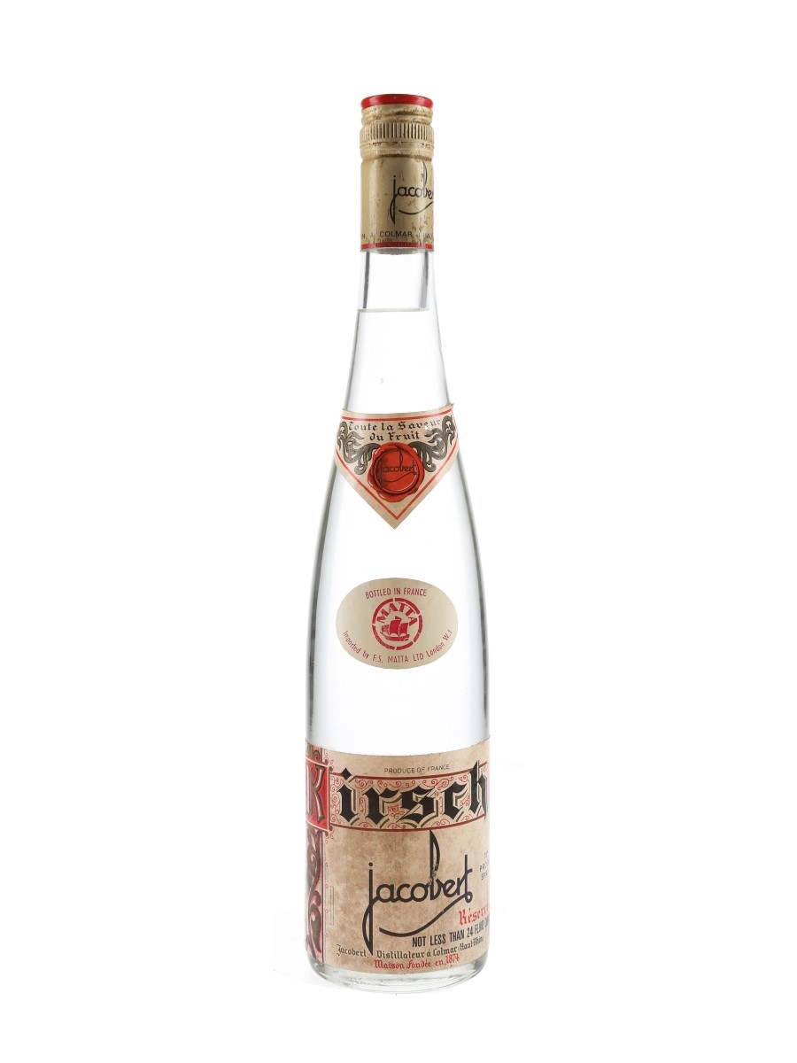 Jacobert Kirsch Reserve Bottled 1970s 68.2cl / 40%