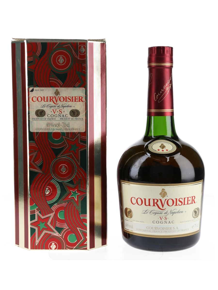 Courvoisier 3 Star VS Napoleon Bottled 1990s 70cl / 40%