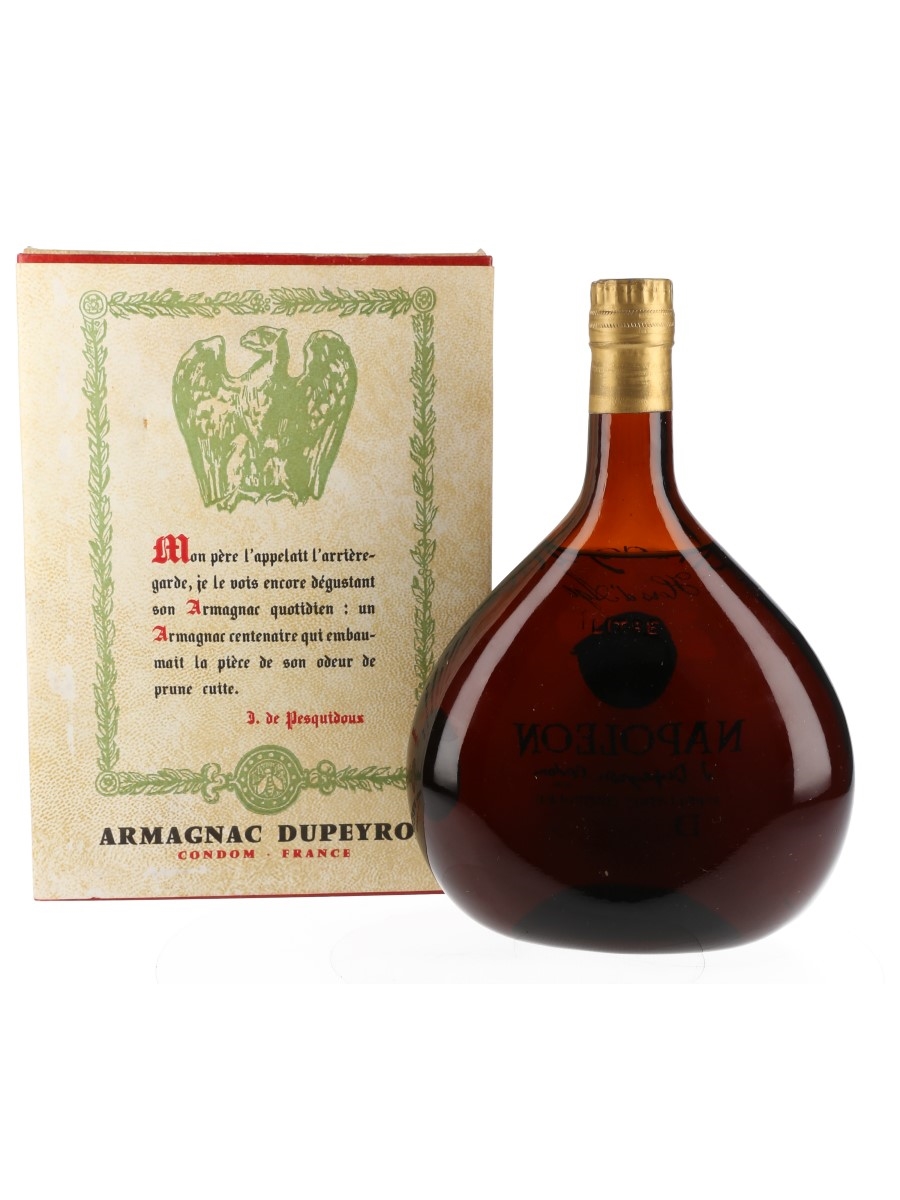 ブランデー Armagnac Napoleon Hors d'Age 39333 Dupeyron Hors D'Age Napoleon Armagnac - Lot 111559 - Buy/Sell