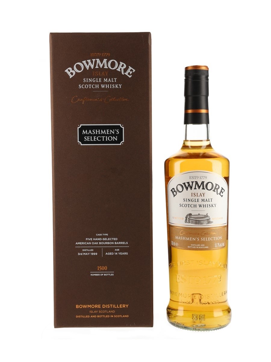 Bowmore 1999 Mashmen's Selection 14 Year Old 70cl / 55.7%