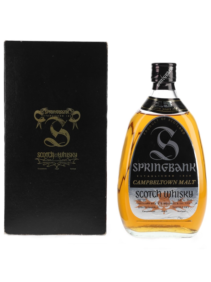 Springbank 15 Year Old Bottled 1970s 75cl / 46%