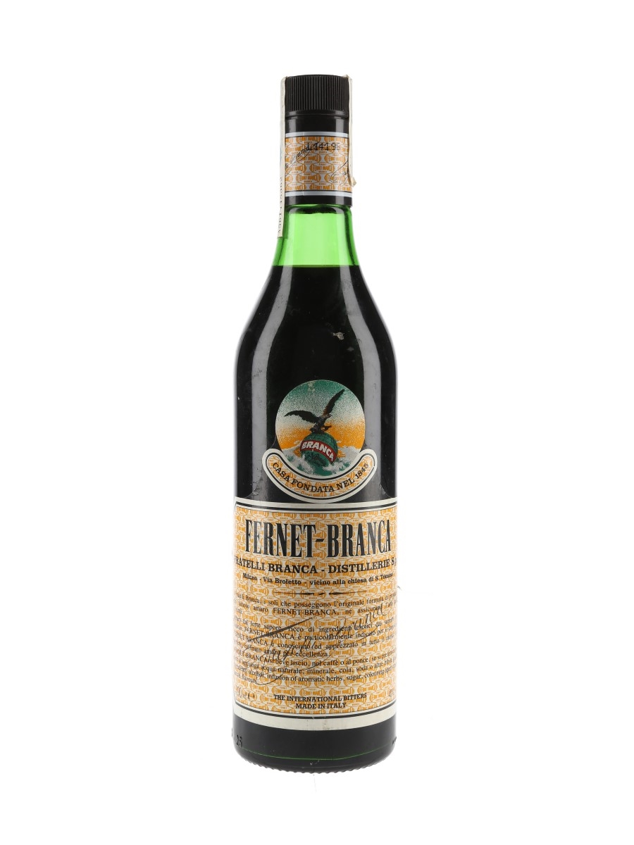 Fernet Branca Bottled 1990s - Spanish Market 70cl / 40%