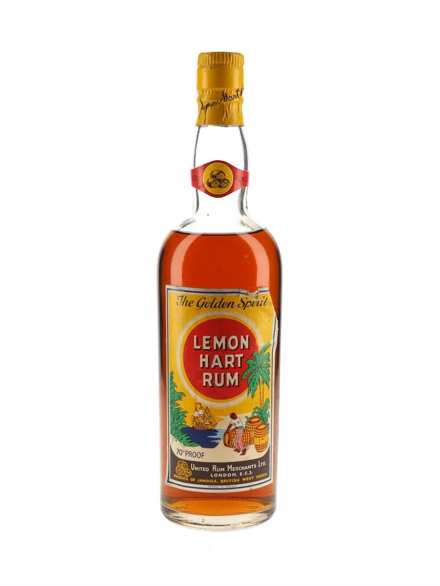 Lemon Hart Golden Jamaica Rum Bottled 1950s-1960s 75cl / 40%