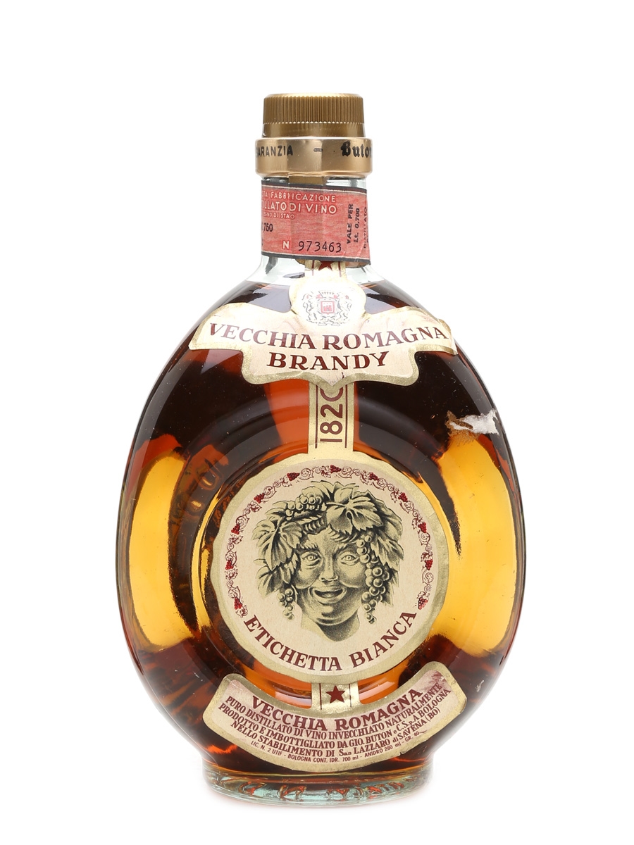Buton Vecchia Romagna Brandy - Lot 12537 - Buy/Sell Spirits Online