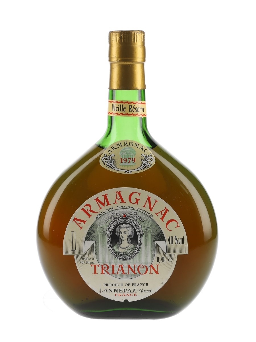 Trianon 1979 Vieille Reserve Armagnac Bottled 1980s 70cl / 40%