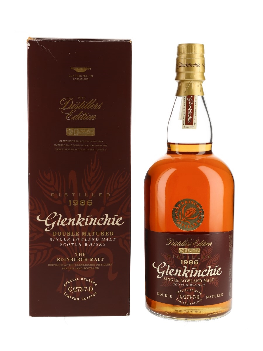 Glenkinchie 1986 Distillers Edition  70cl / 43%