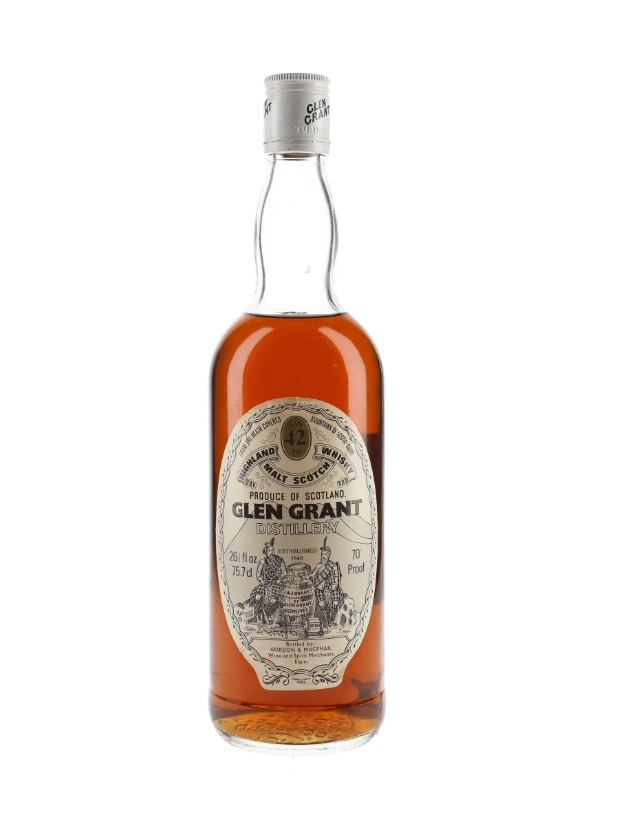 Glen Grant 42 Year Old Bottled 1970s - Gordon & MacPhail 75.7cl / 40%