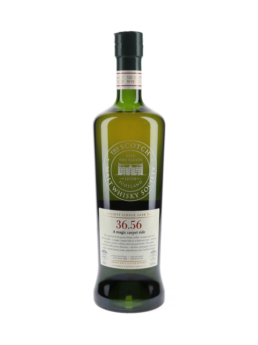 SMWS 36.56 A Magic Carpet Ride Benrinnes 1989 22 Year Old 70cl / 53.6%