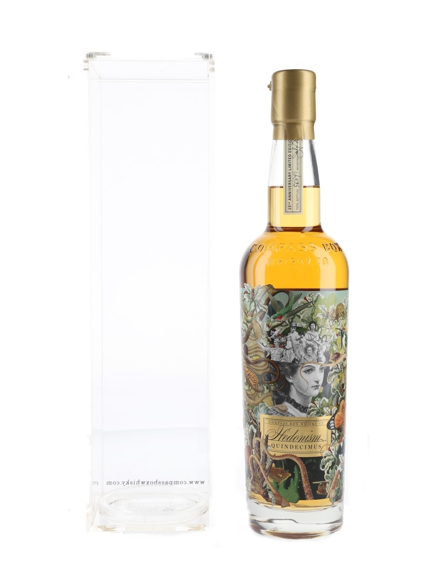 Compass Box Hedonism Quindecimus Bottled 2015 - 15th Anniversary 70cl / 46%
