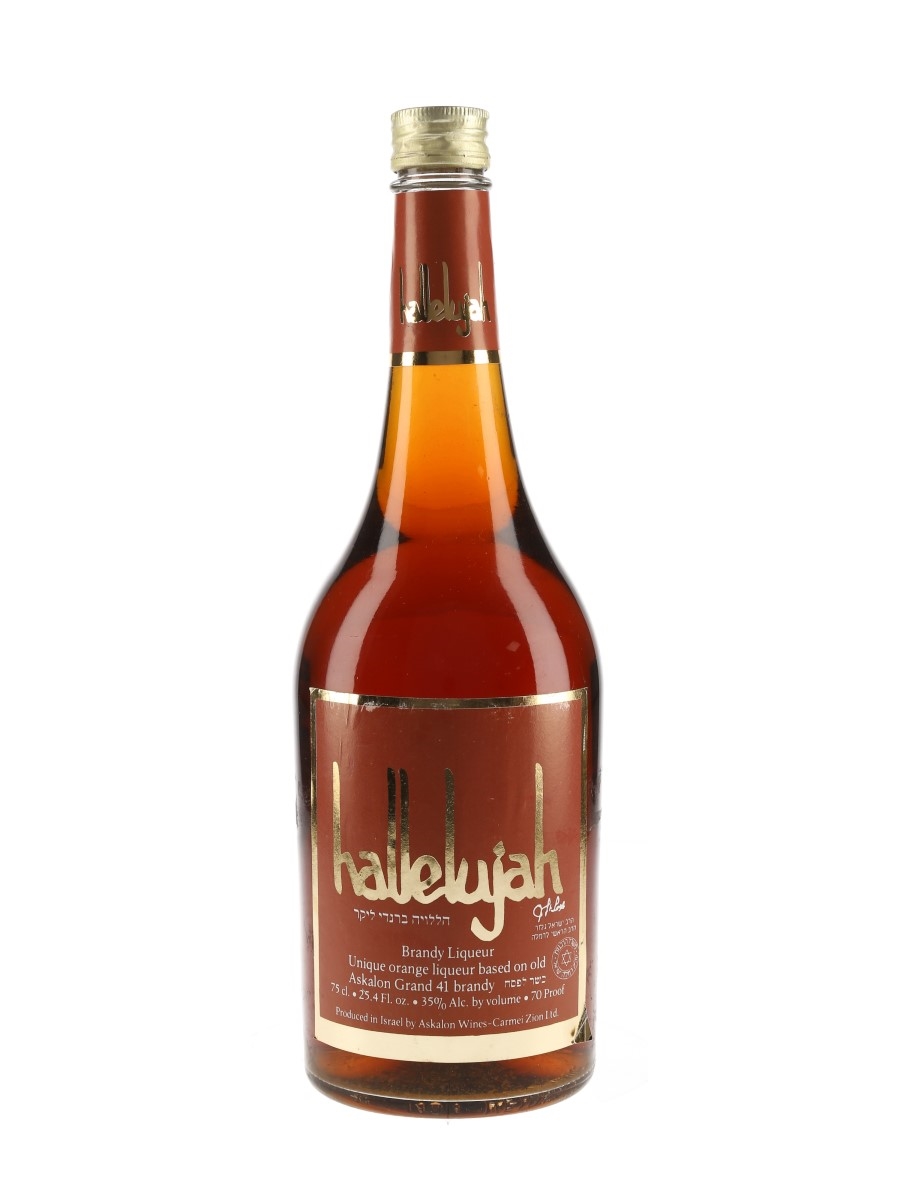 Hallelujah Brandy Liqueur Bottled 1980s 75cl / 35%