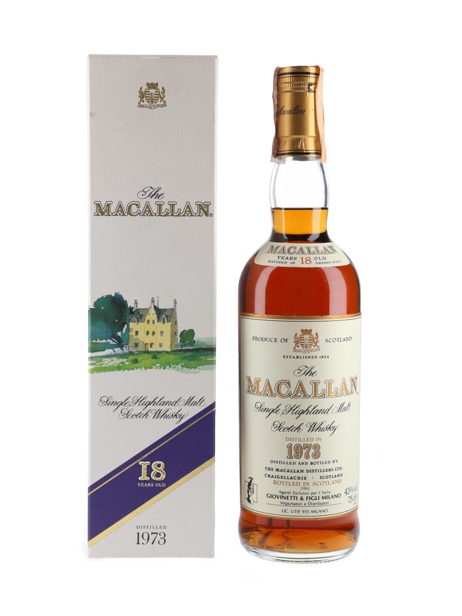 The Macallan 18年 750ml 1984年 The Macallan 18年 750ml 1984年