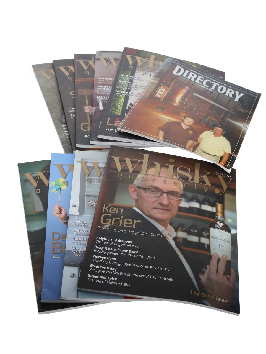 Whisky Quarterly Issue 1-9 & American Distilling Institute Directory 2008  