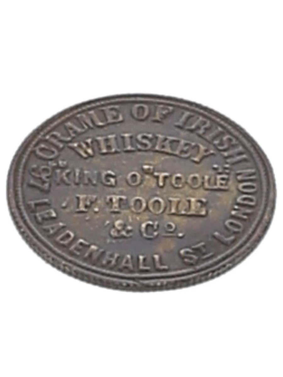 Toole's Irish Whiskey Distillery Token 19th Century 