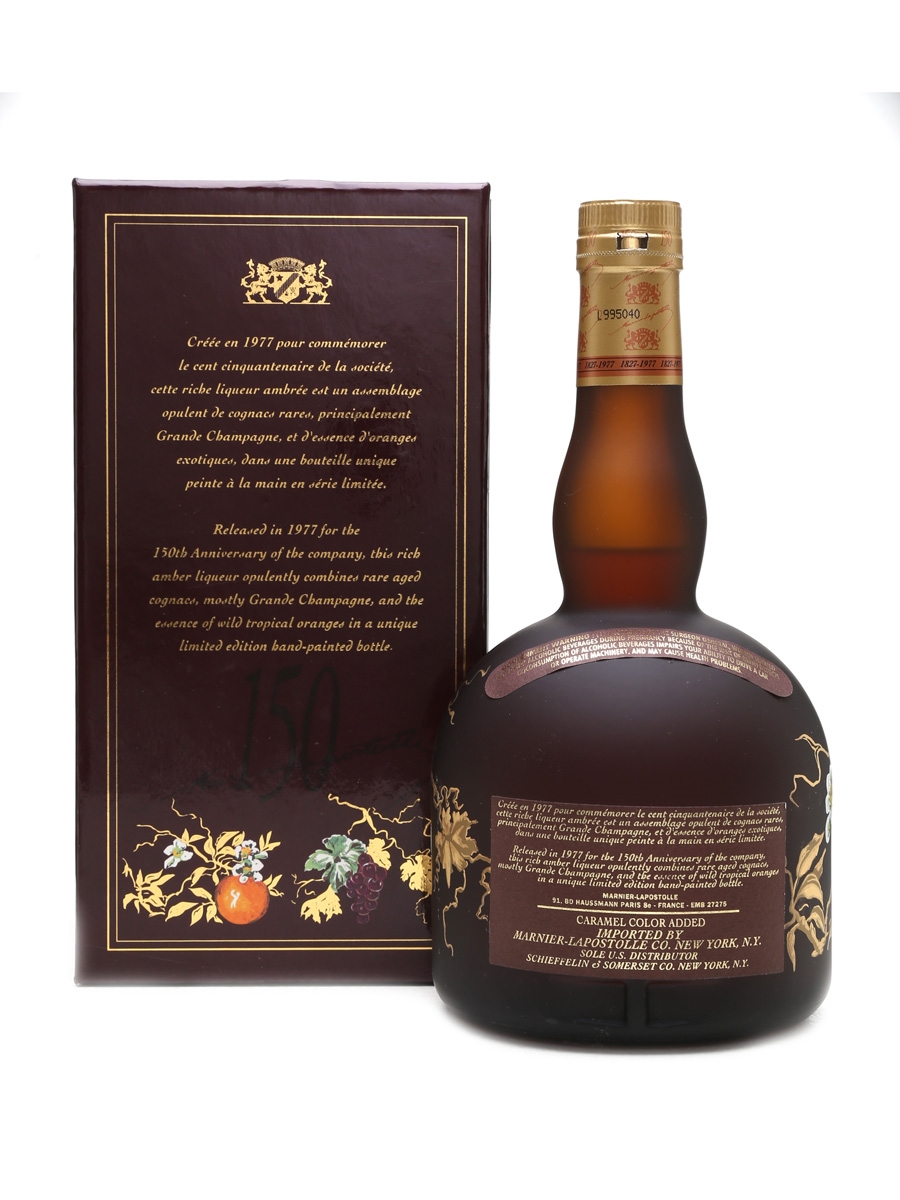 Grand Marnier Cuvee Du Cent Cinquantenaire - Lot 12598 - Buy/Sell Liqueurs  Online