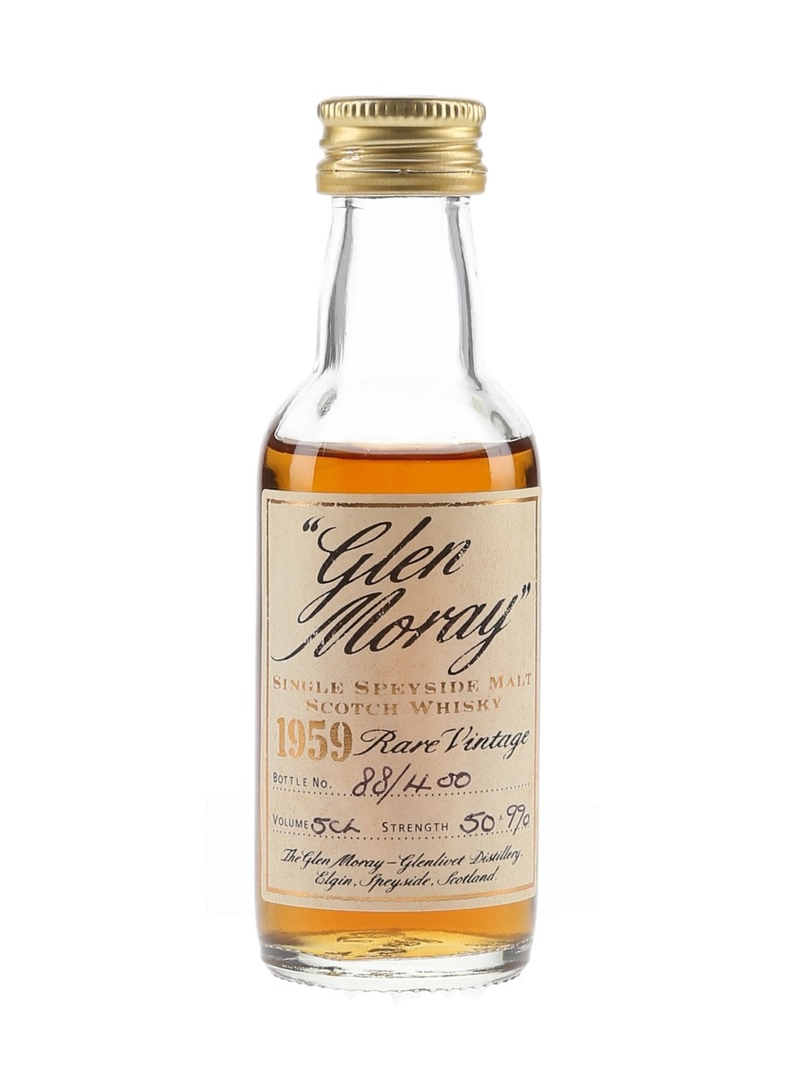 Glen Moray 1959 Rare Vintage Bottle Number 88 5cl / 50.9%