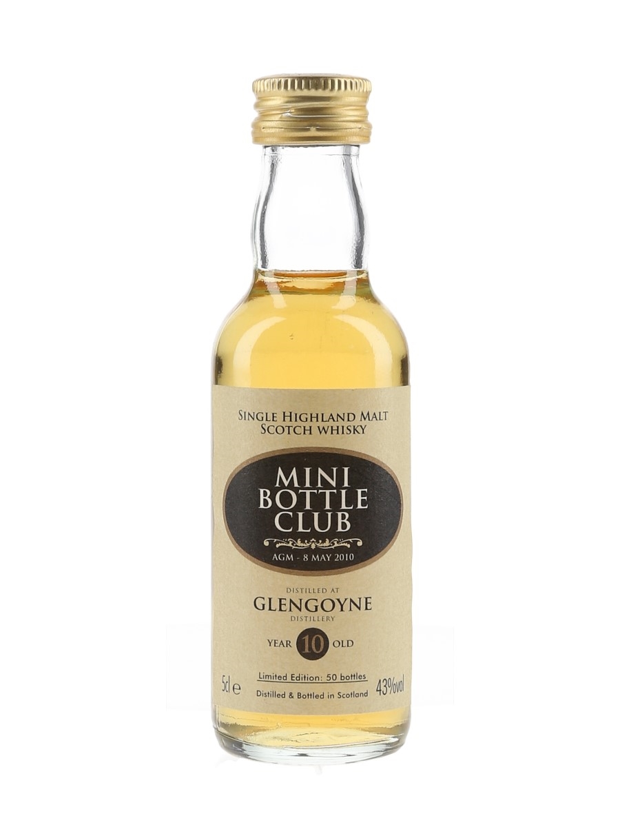Glengoyne 10 Year Old Mini Bottle Club AGM 2010 5cl / 43%