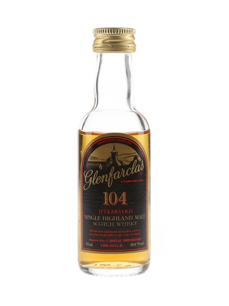 Glenfarclas 104 12 Year Old Bottled 1990s - Capitol Importers 5cl / 52%