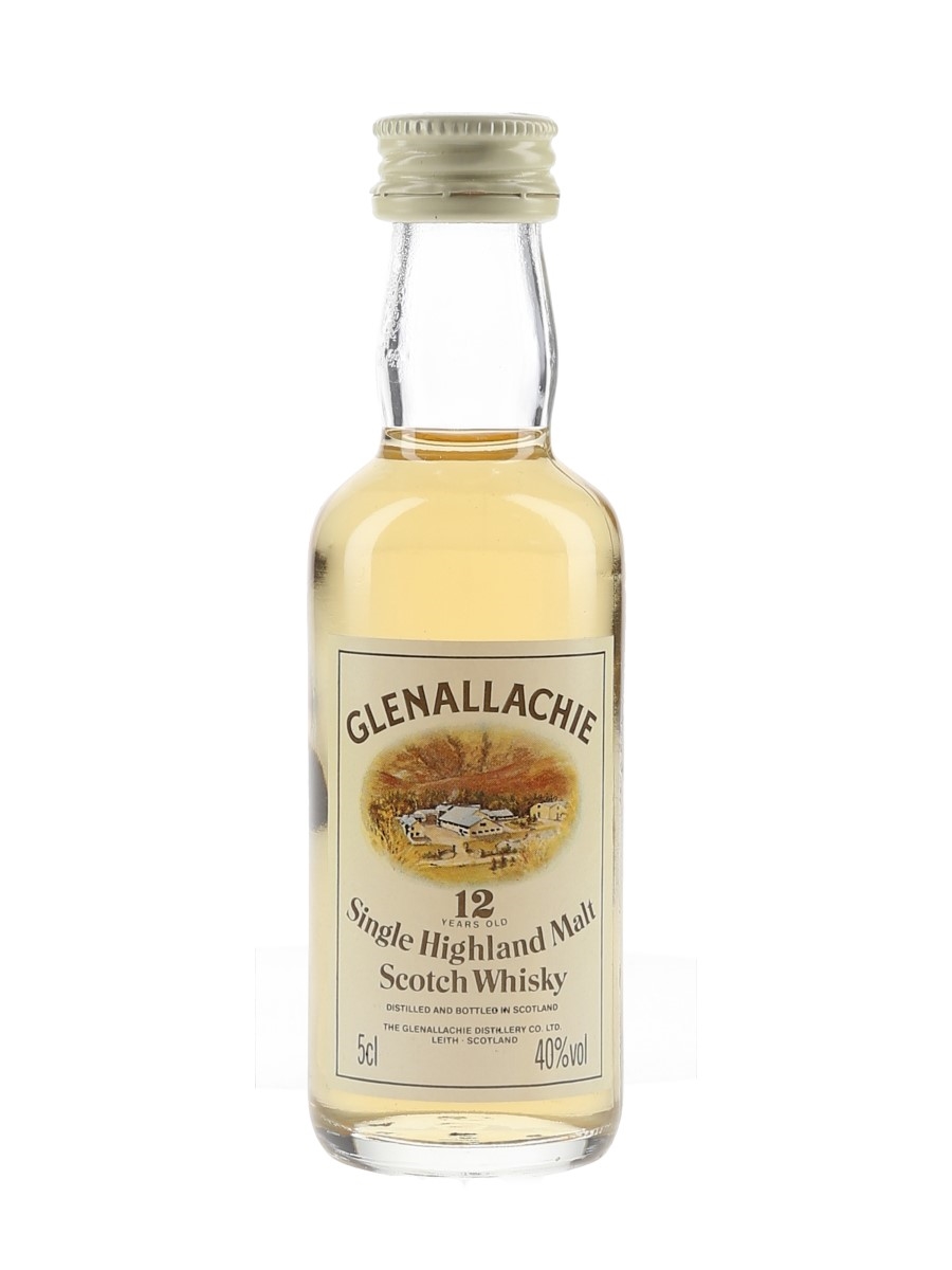 Glenallachie 12 Year Old Bottled 1980s 5cl / 40%