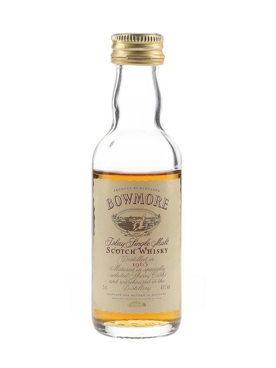 Bowmore 1965 Bottled 1980s - Sherry Cask Matured 5cl / 43%