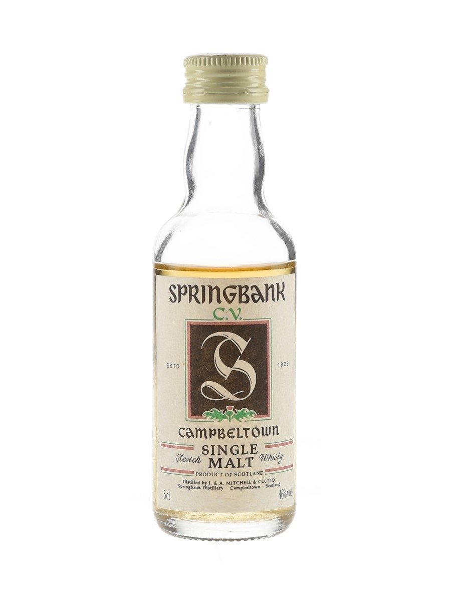 Springbank CV Bottled 1990s 5cl / 46%