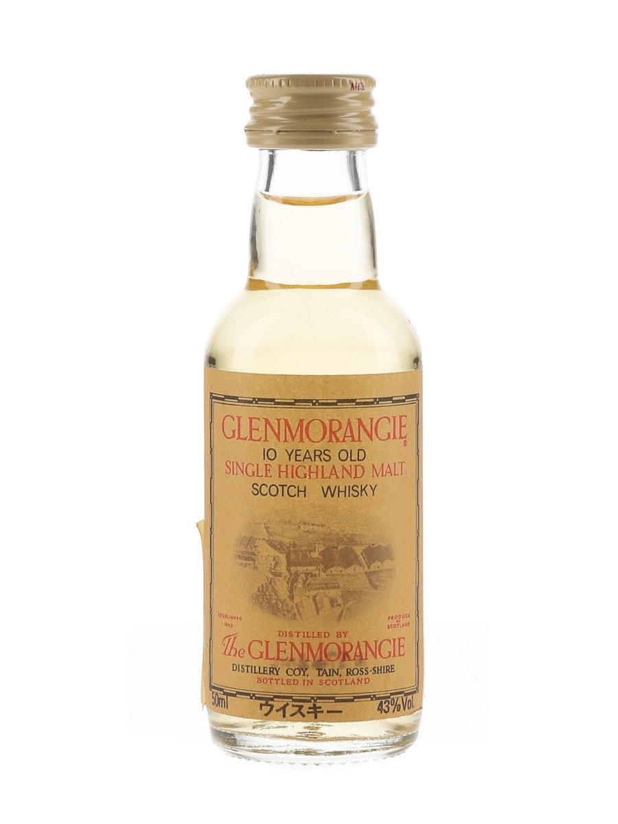 Glenmorangie 10 Year Old Bottled 1990s - Japanese Import 5cl / 43%