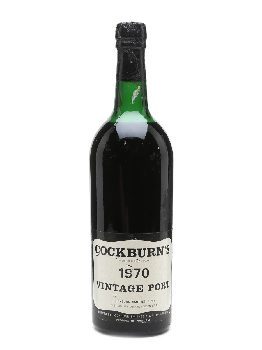 Cockburn's 1970 Vintage Port  75cl / 20%