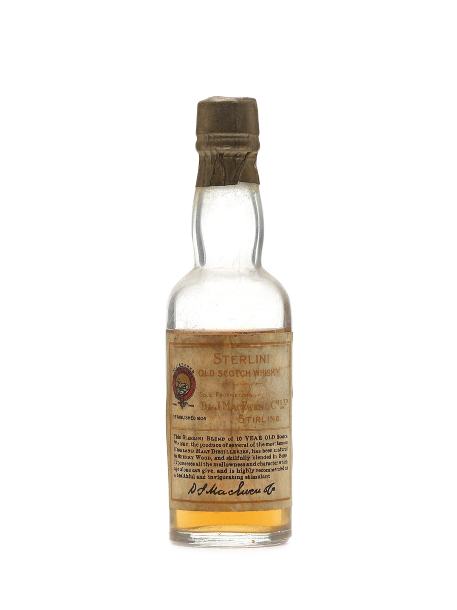 Sterlini 10 Years Old Sherry Cask Miniature