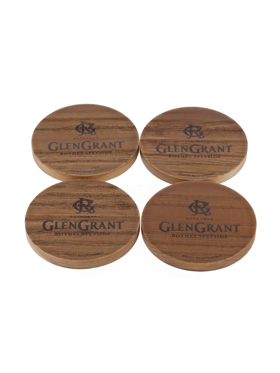Glen Grant Coasters Rothes Speyside 9.3cm diameter