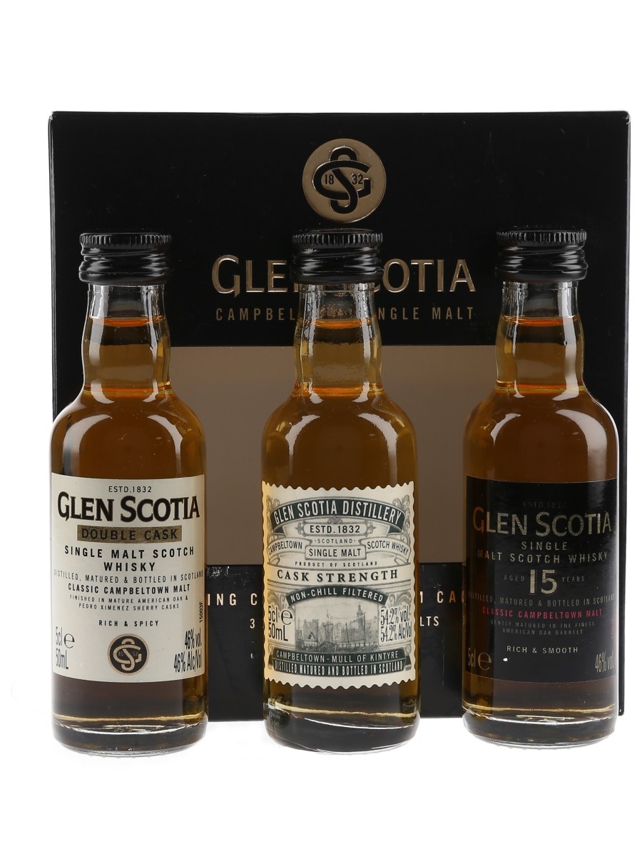 Glen Scotia Tasting Collection  3 x 5cl