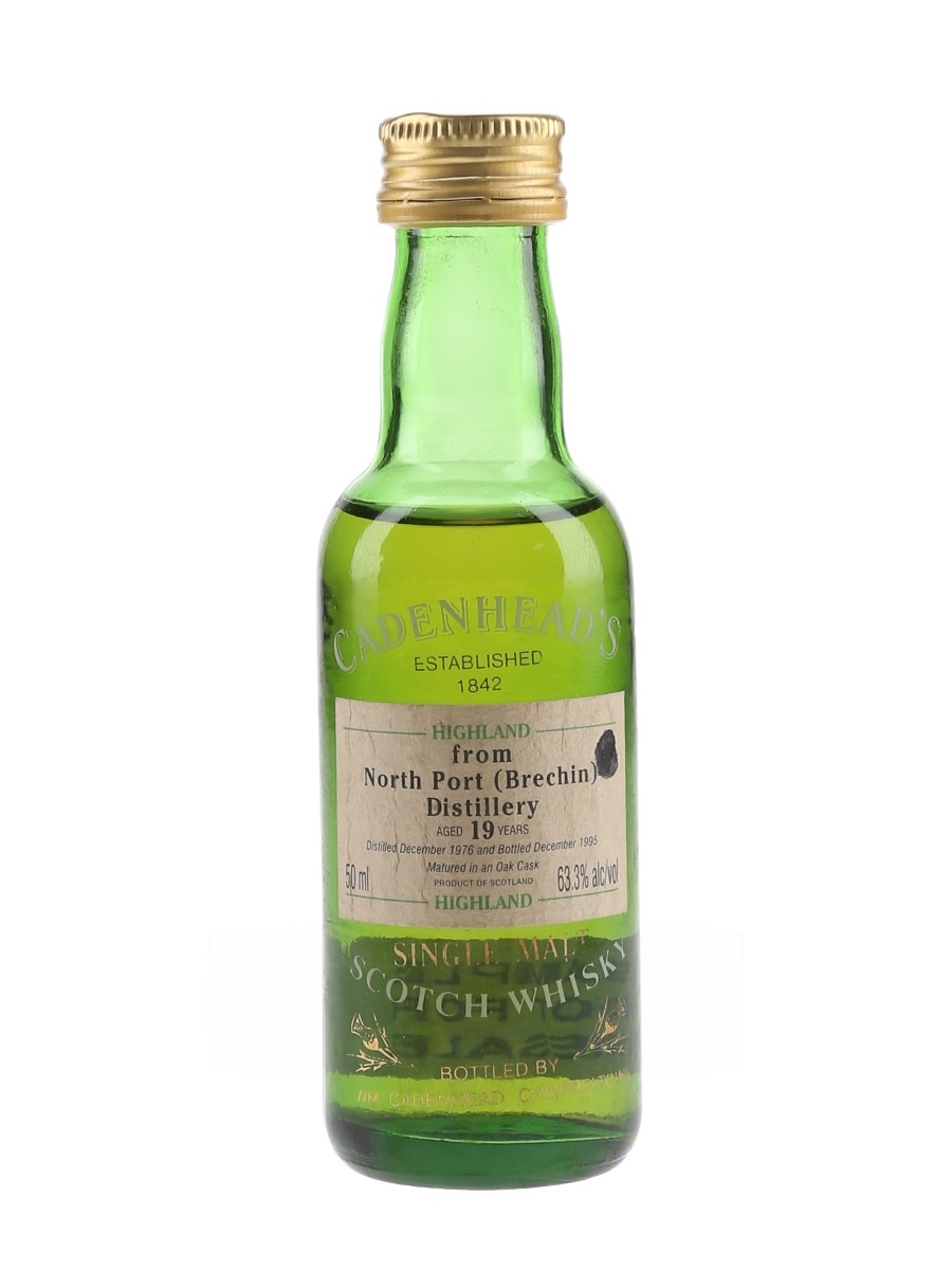 North Port (Brechin) 1976 19 Year Old Bottled 1995 - Cadenhead's 5cl / 63.3%