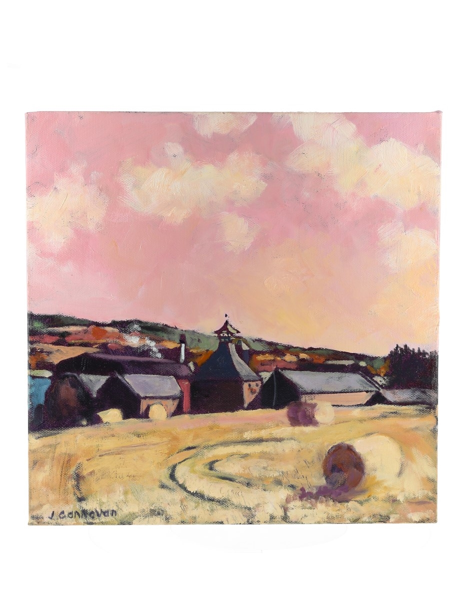 Balvenie Distillery Landscape Painting  