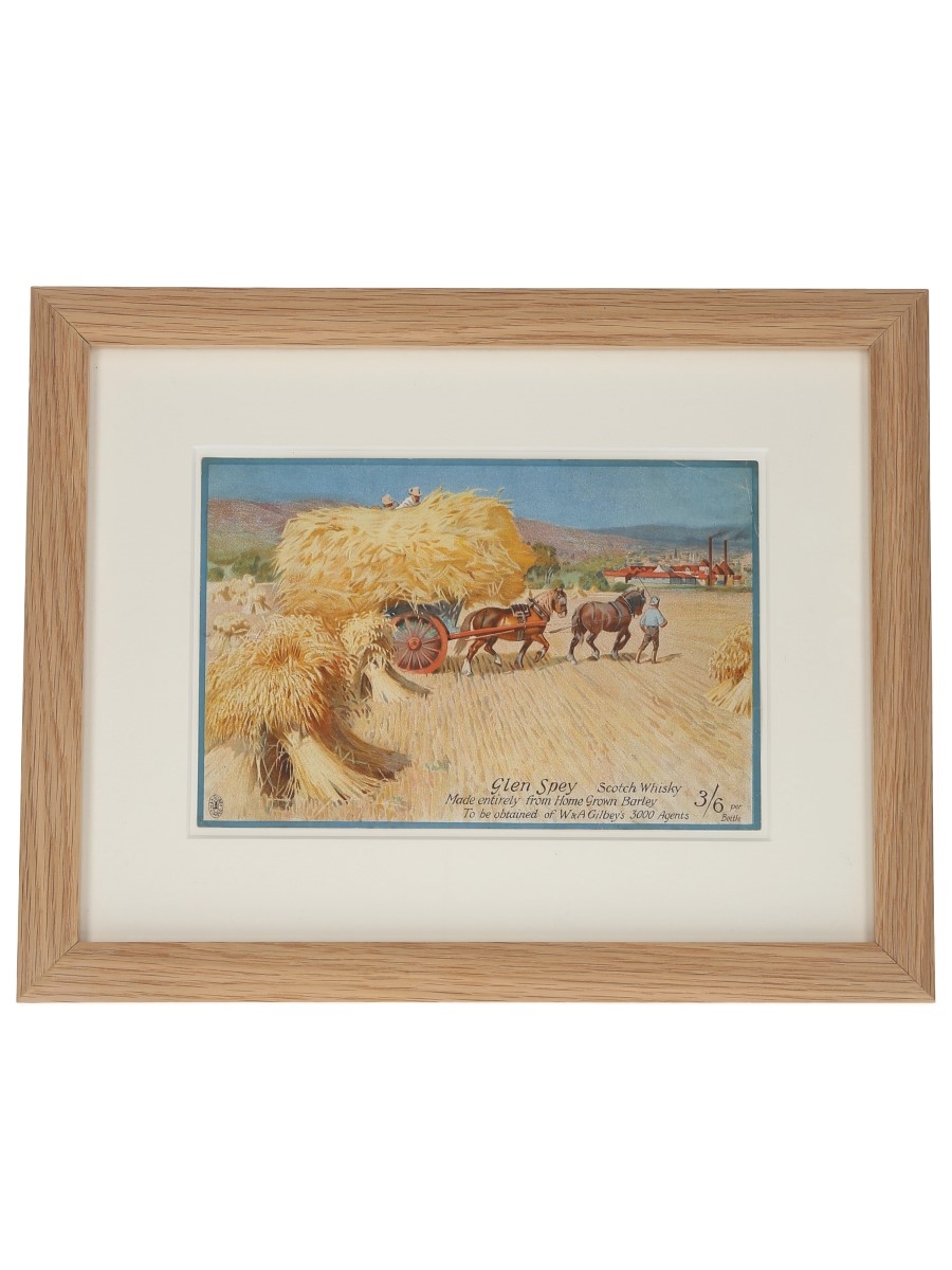 Glen Spey Barley Field Painting  