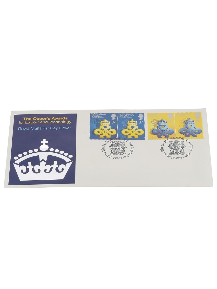 William Grants & Sons Ltd. Stamps The Queens Award for Export and Technology 