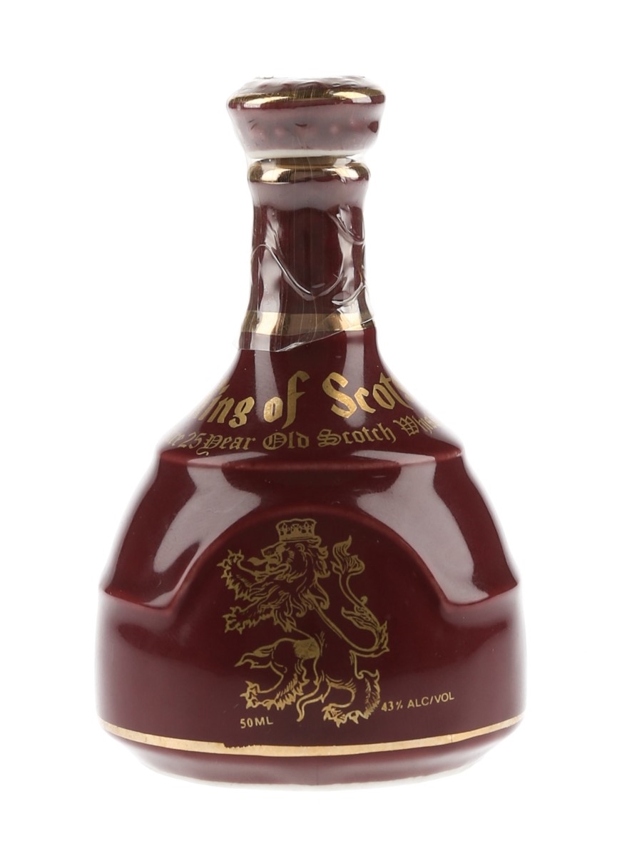 King Of Scots 25 Year Old Ceramic Decanter 5cl / 43%