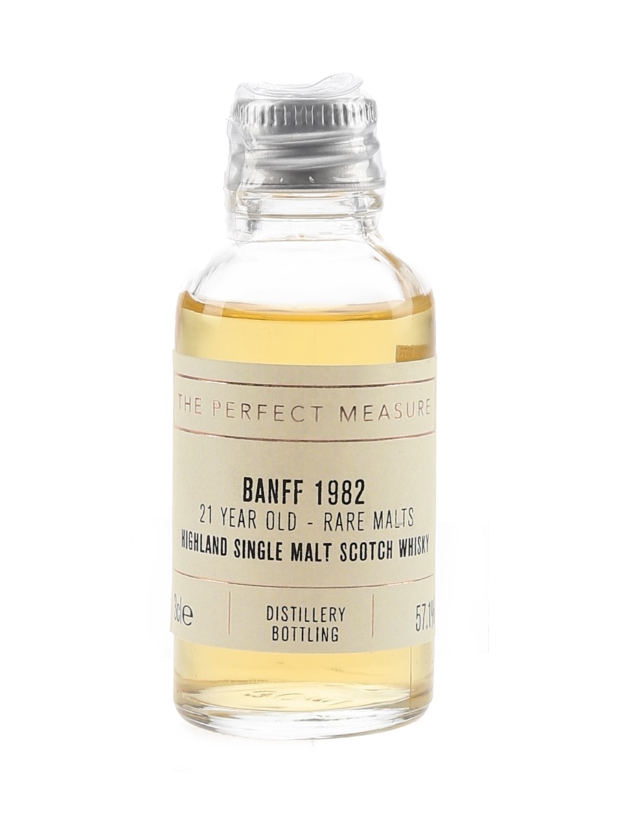Banff 1982 21 Year Old Rare Malts The Whisky Exchange - The Perfect Measure 3cl /57.1%