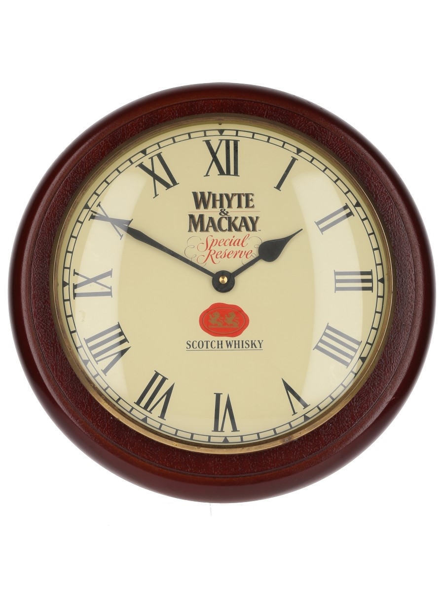 Whyte & Mackay Clock  33cm