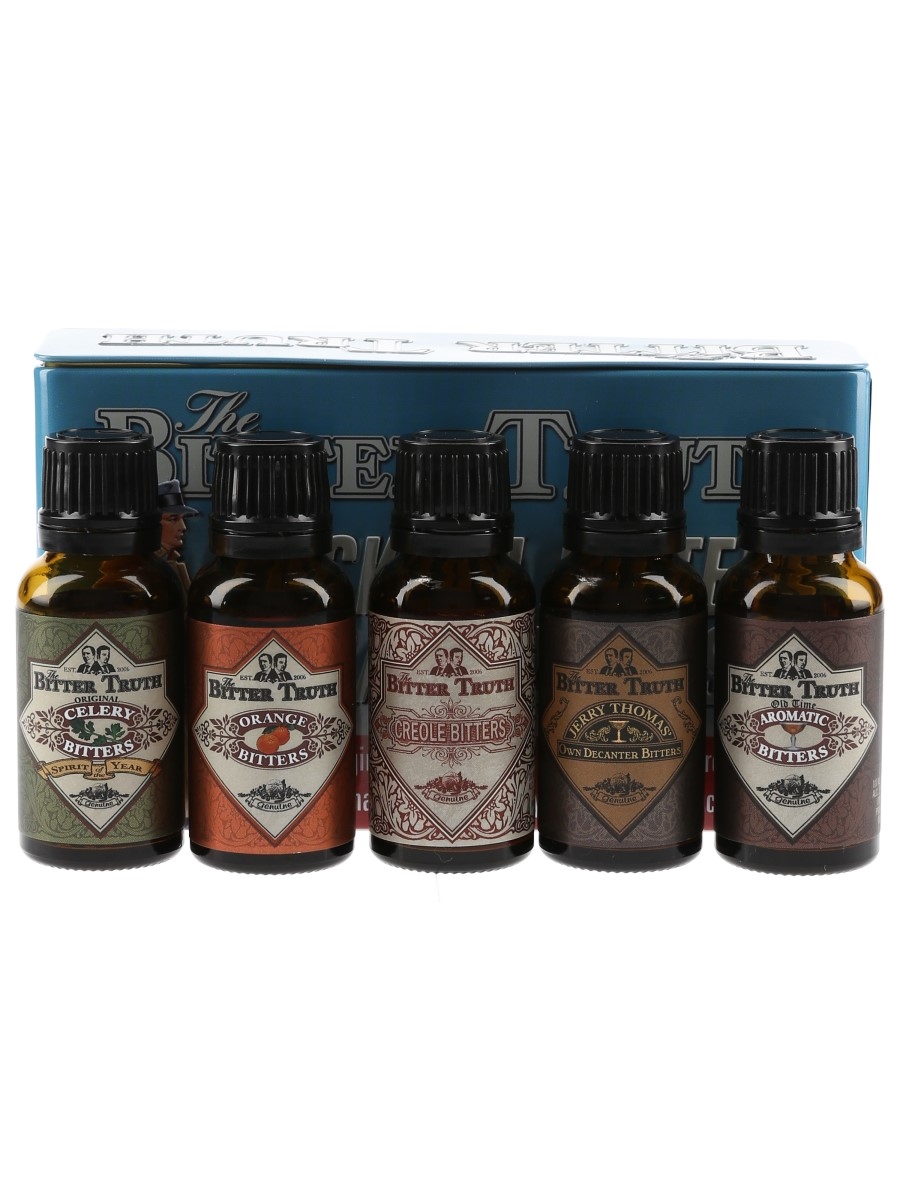 The Bitter Truth Cocktail Bitters Traveller's Set  5 x 2cl / 39%