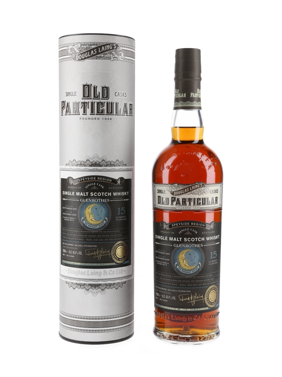 Glenrothes 2005 15 Year Old Douglas Laing's Old Particular 70cl / 48.4%