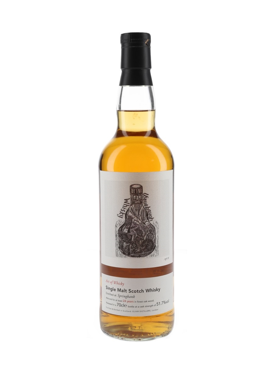 Springbank 24 Year Old Art of Whisky Malting - Elixir Distillers 70cl / 51.7%