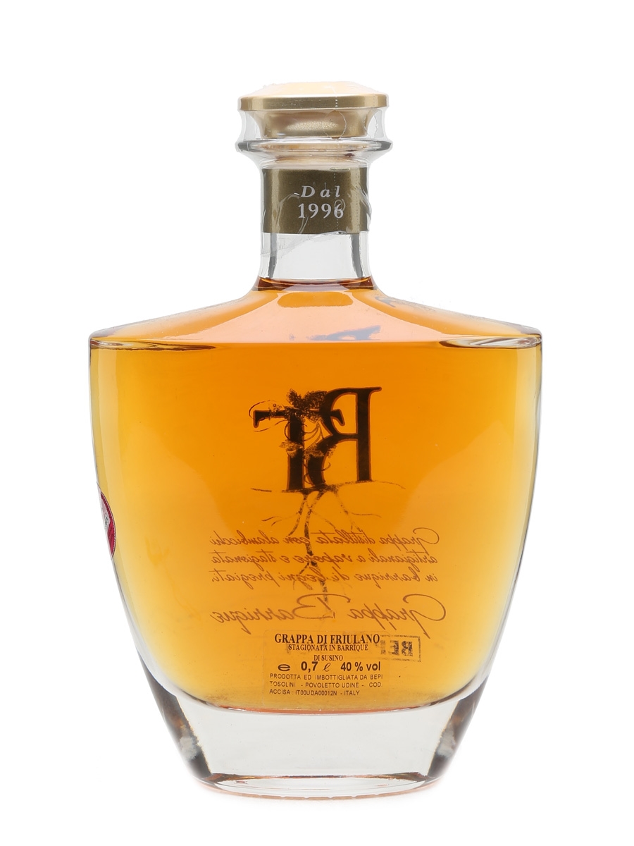 イタリアで購入した　GRAPPA BEPI TOSOLINI Bepi Tosolini - Moscato - Grappa – Botta di Cru