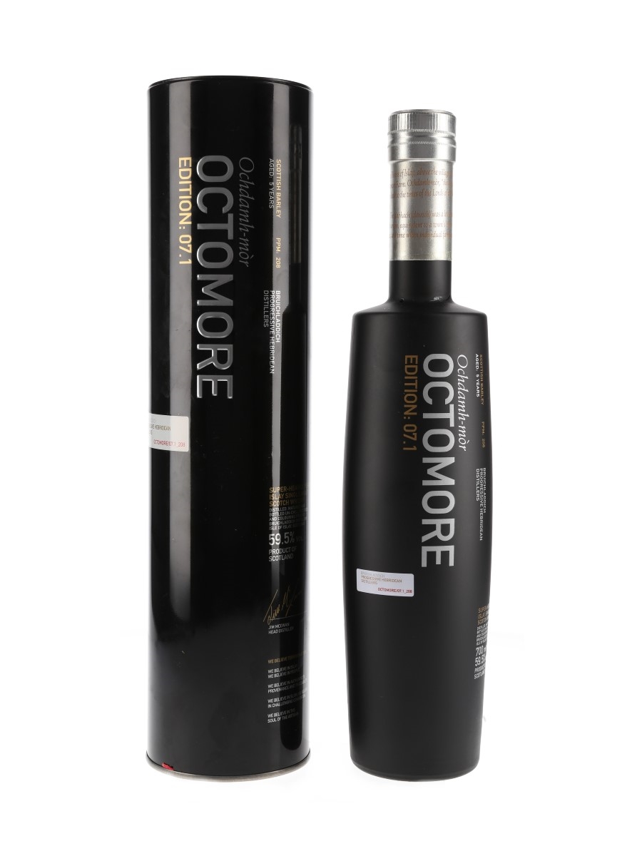 Octomore 5 Year Old Scottish Barley Edition 07.1  70cl / 59.5%
