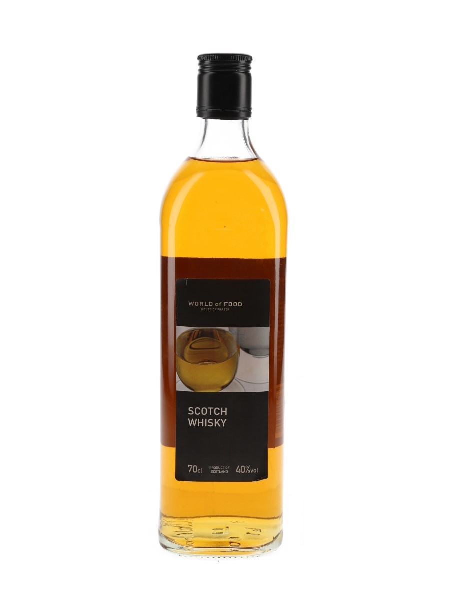 House Of Fraser Scotch Whisky Lot 115036 Buy Sell Blended Whisky Online