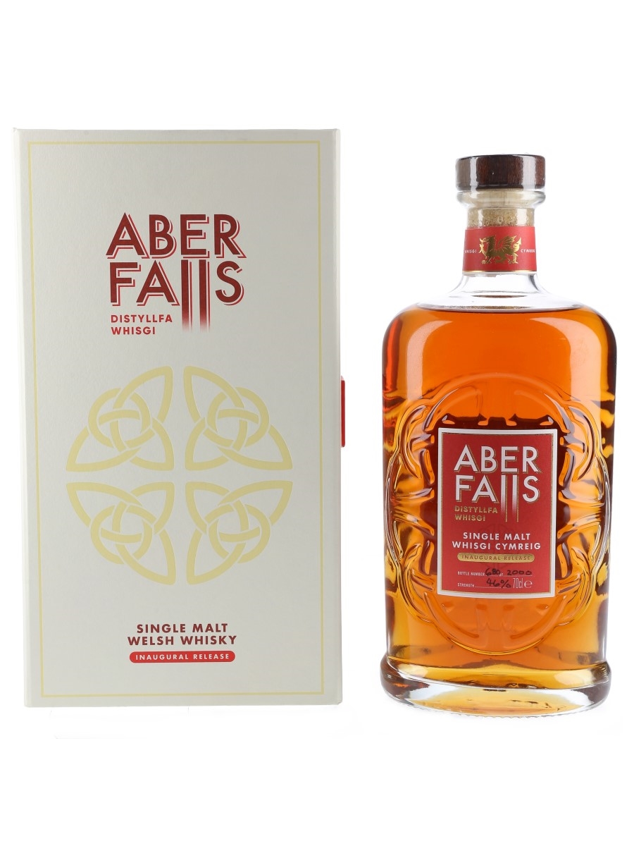 Aber Falls Inaugural Release Single Malt Welsh Whisky 70cl / 46%
