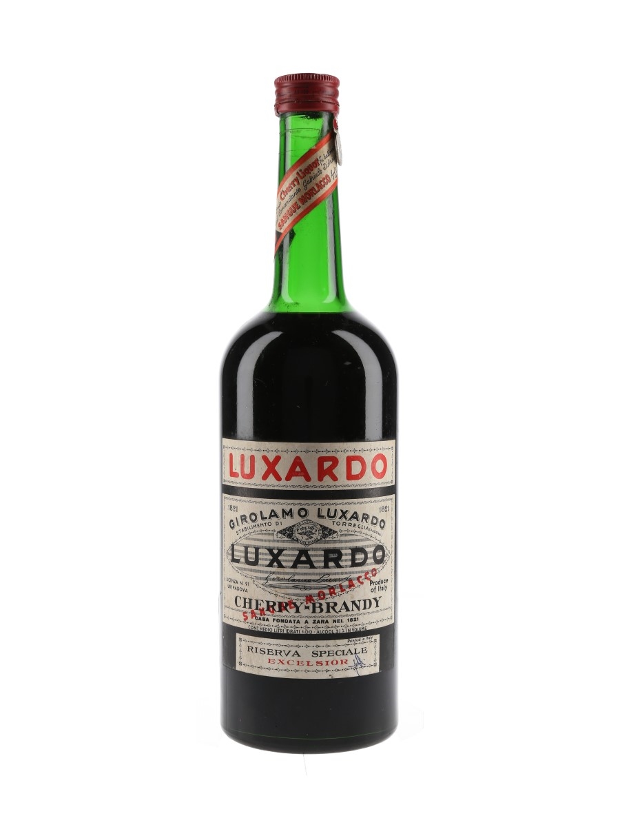 Luxardo Cherry Brandy Riserva Speciale Bottled 1950s 100cl / 31%